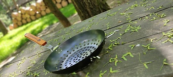 фото Сковорода-гриль круглая с антипригарным покрытием  Союзгриль N1-G09