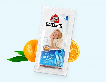 фото РАПТОР Секция от моли с запахом Апельсина в дисплее