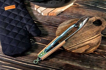 фото Универсальный набор для гриля, щипцы + нож шефа  Forester BC-772